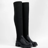 Ivy - Bottes cuissardes en chaussette - La Bottine Souriante
