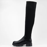 Ivy - Bottes cuissardes en chaussette - La Bottine Souriante