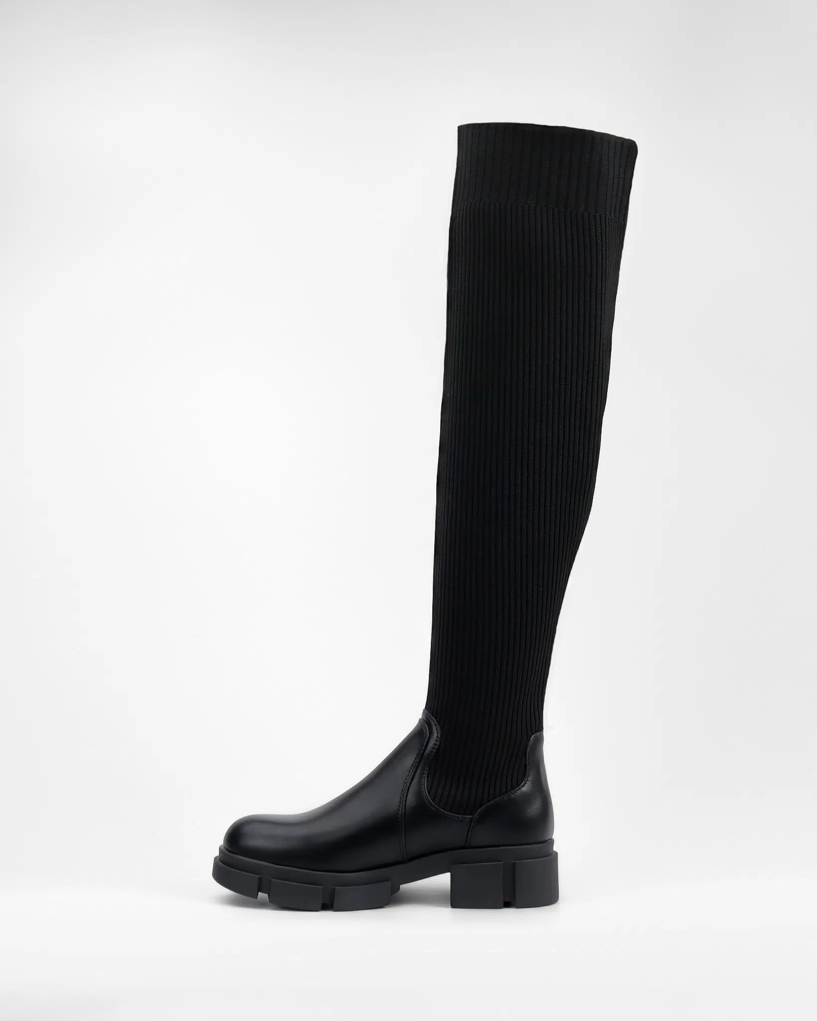 Ivy - Bottes cuissardes en chaussette - La Bottine Souriante