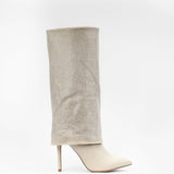 Luna - Bottes à talon à strass - La Bottine SourianteChaussures