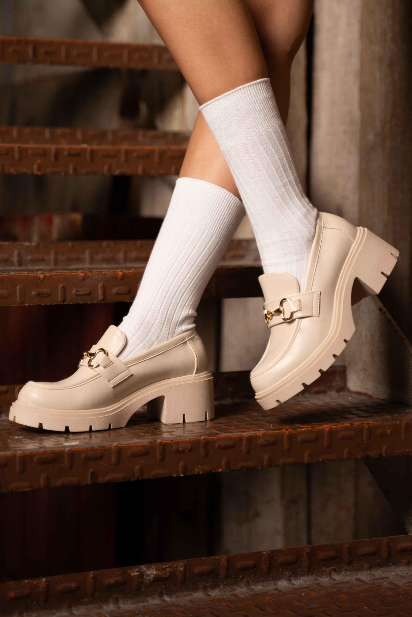 Mocassins à talon Olivia - La Bottine SourianteChaussures