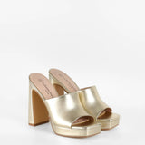 Mules à talon Flavie - La Bottine SourianteChaussures