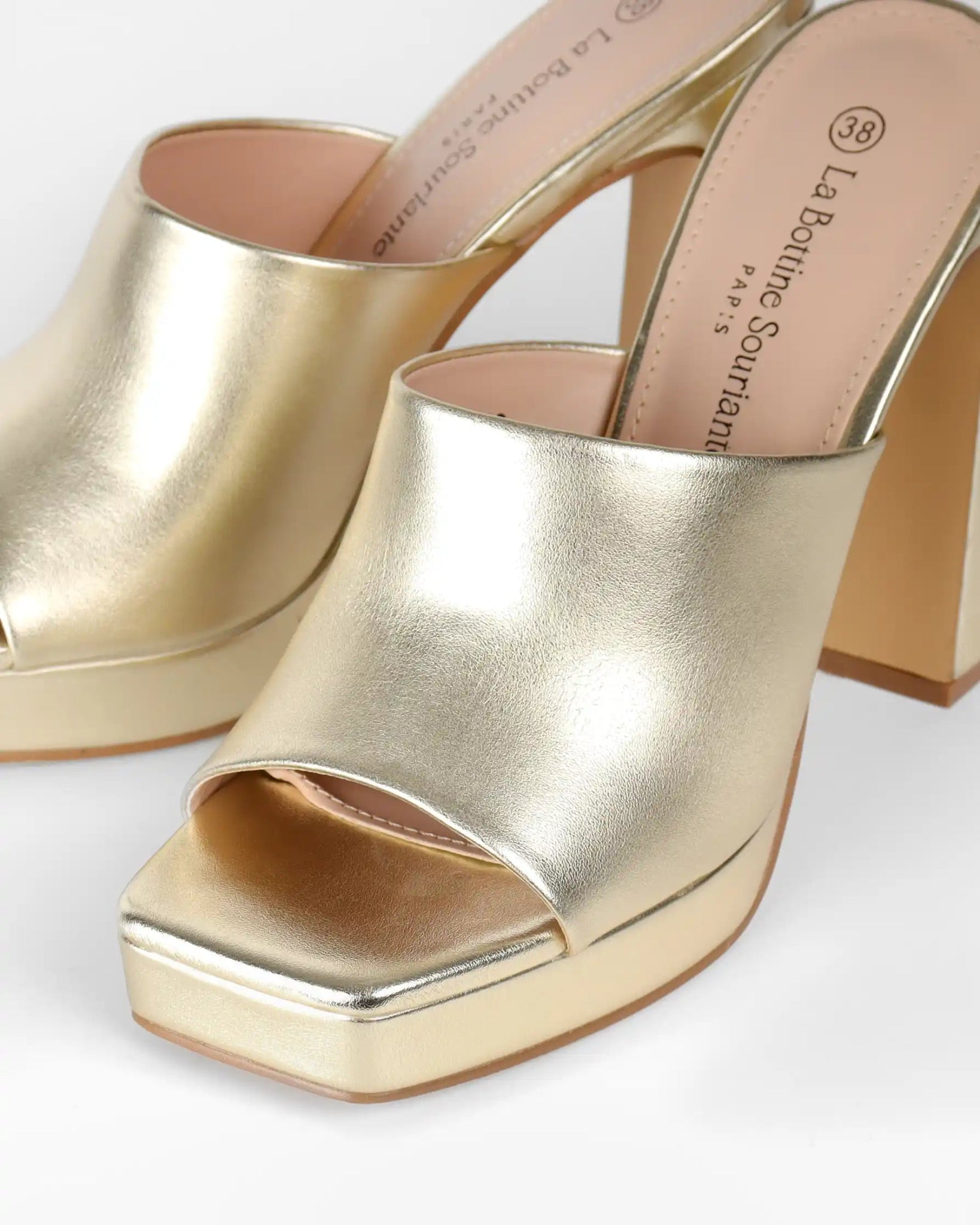 Mules à talon Flavie - La Bottine SourianteChaussures