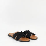Mules plates tressées Ella - La Bottine SourianteChaussures