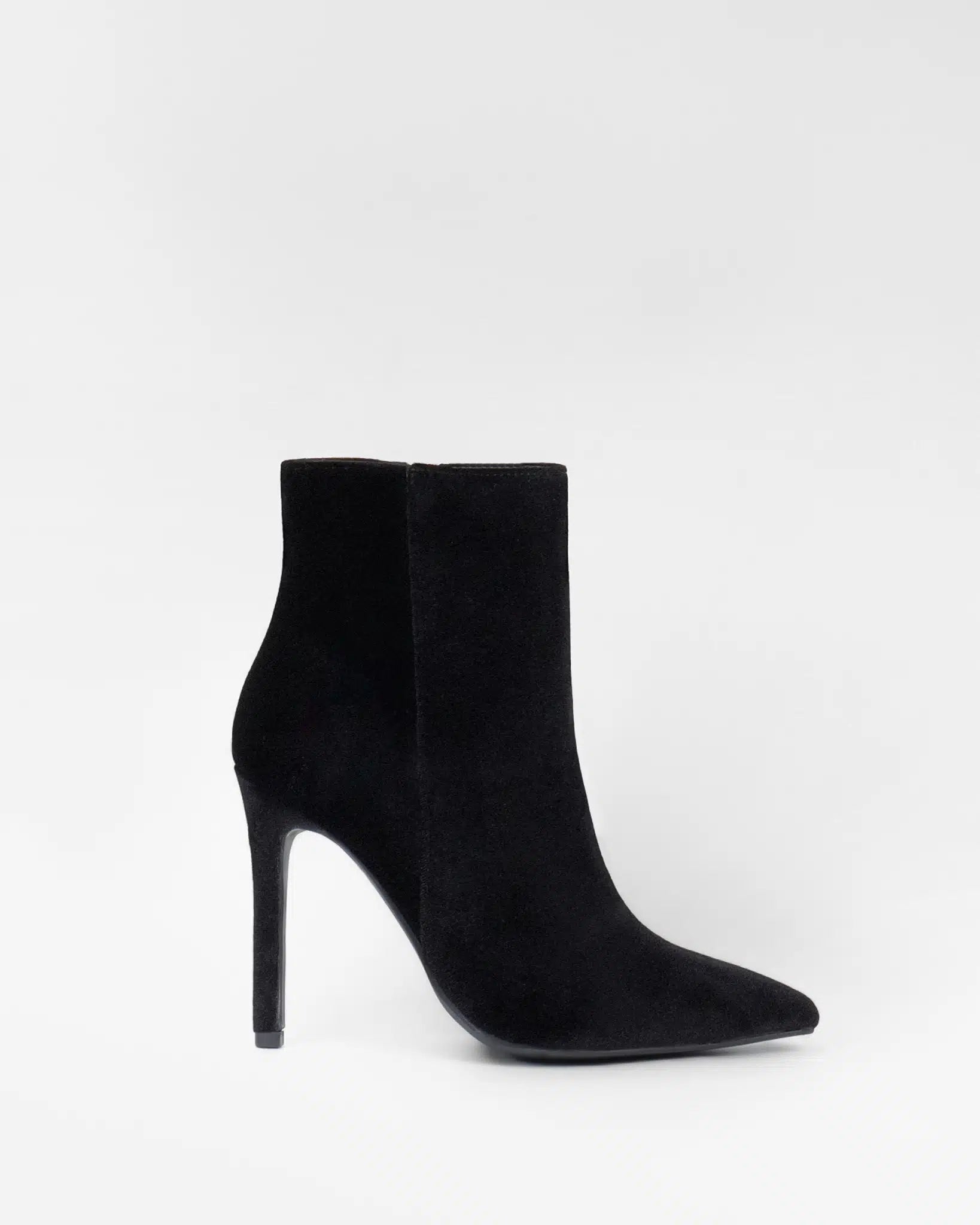 Sarah - Bottine à talon velours - La Bottine SourianteChaussures