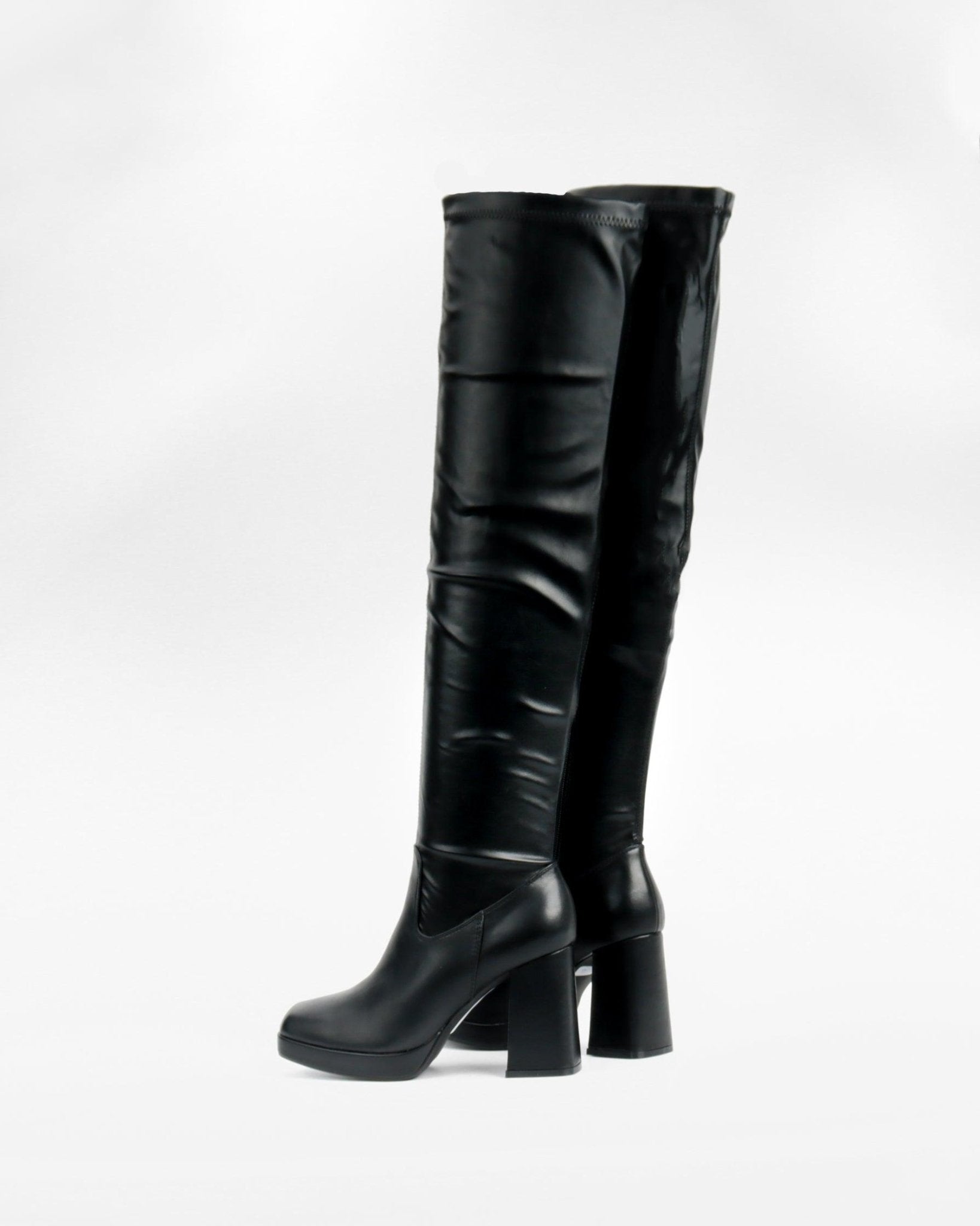 Victoria - Bottes cuissardes à talon - La Bottine SourianteChaussures