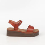 Garance platform sandals with strap