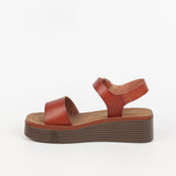 Garance platform sandals with strap