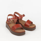 Garance platform sandals with strap