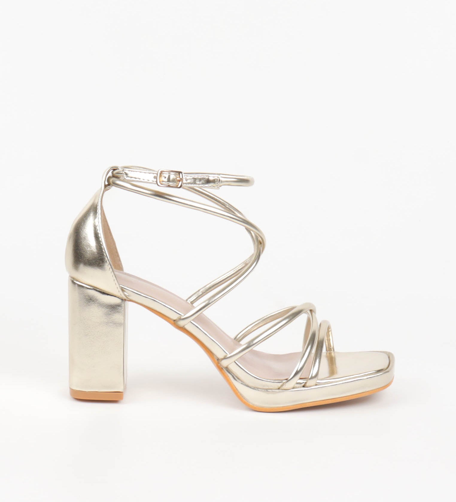 Sandales Hortense à talon vernies