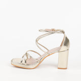 Patent Hortense Heeled Sandals