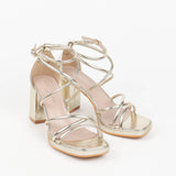Patent Hortense Heeled Sandals