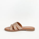 Ninon flat taupe mules