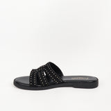 Ninon black flat mules