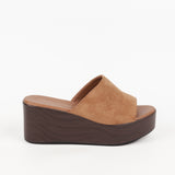 Agathe Wedge Mules