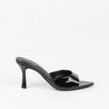Mules vernis à talon Isa