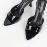 Mules vernis à talon Isa