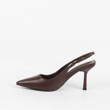 Adele pointed-toe slingback pumps