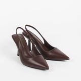 Adele pointed-toe slingback pumps