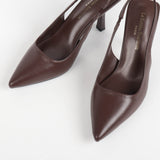 Adele pointed-toe slingback pumps