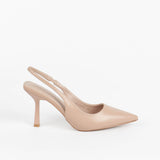 Adele pointed-toe slingback pumps