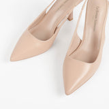 Adele pointed-toe slingback pumps