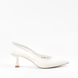 Lison pointed-toe slingback pumps