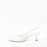 Lison pointed-toe slingback pumps