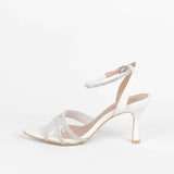 Nina sandales à talon et brides et strass