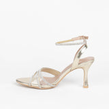 Nina sandales à talon et brides et strass