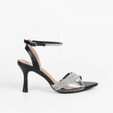 Nina sandales à talon et brides et strass