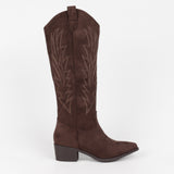 Elya western suede cowboy boots