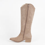 Elya western suede cowboy boots