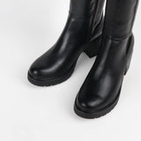 Bottes Astrid à talon carré