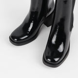 Bottines Isadora vernis à talon