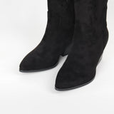 bottes femmes western noir tendance 2024