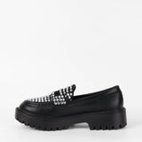 chaussures la bottine souriante paris mocassins noires femmes 