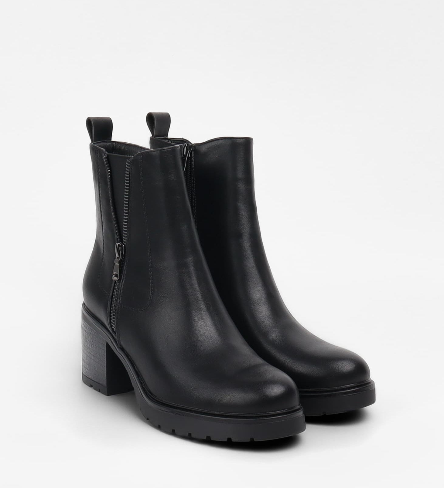 Bottines à talon et zip Mila - La Bottine SourianteChaussures