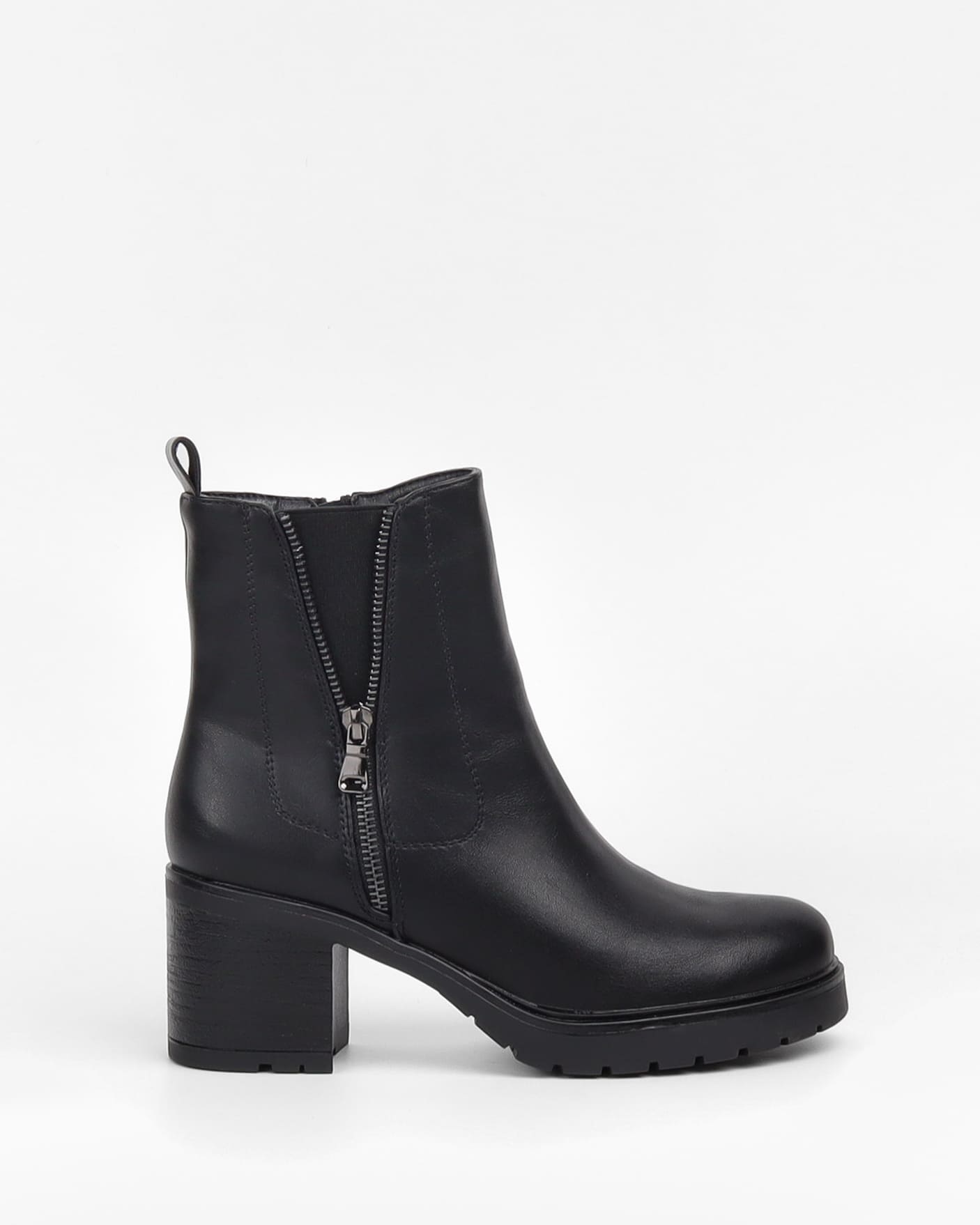 Bottines à talon et zip Mila - La Bottine SourianteChaussures