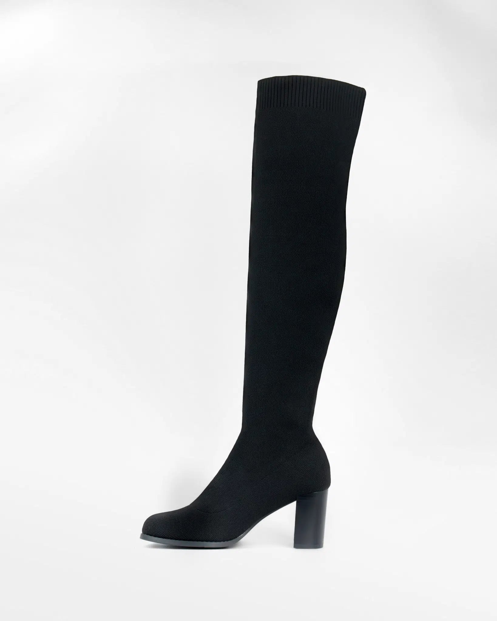 The Smiling Paris Boot Camelia Over the knee sock boots La Bottine Souriante