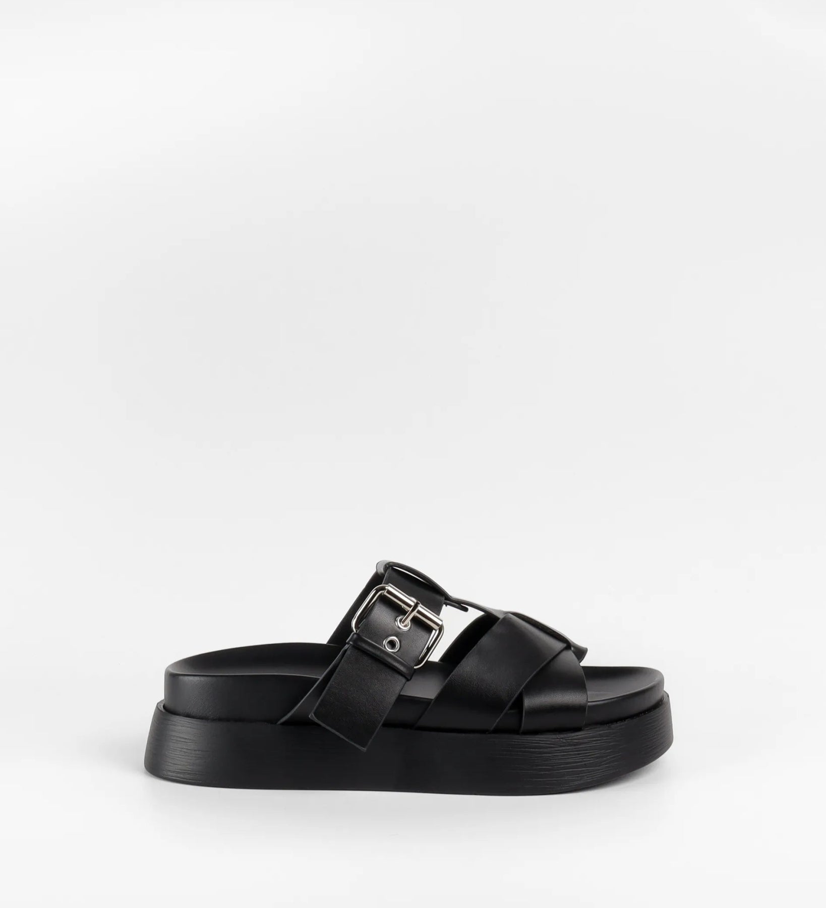 Lia - Sandales ouvertes à semelle épaisse - La Bottine SourianteChaussures