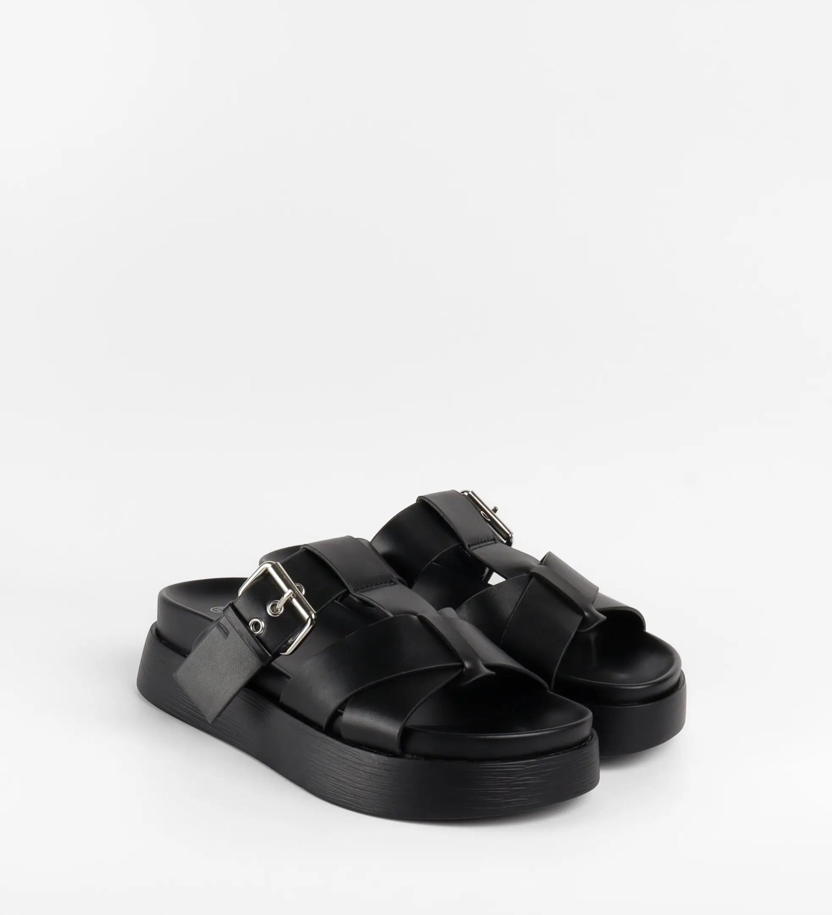 Lia - Sandales ouvertes à semelle épaisse - La Bottine SourianteChaussures