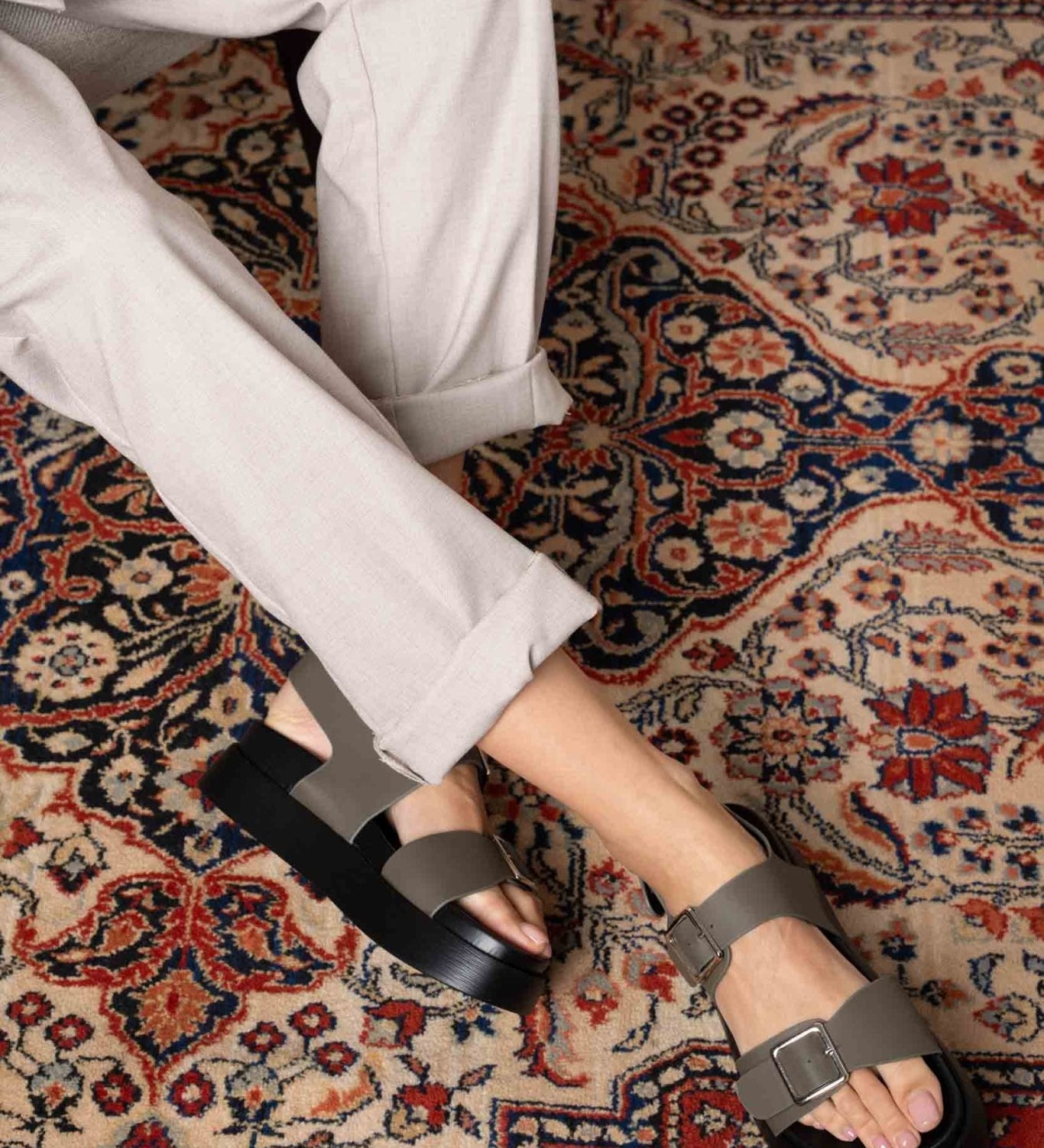 Roxane - Sandales à boucles - La Bottine SourianteChaussures