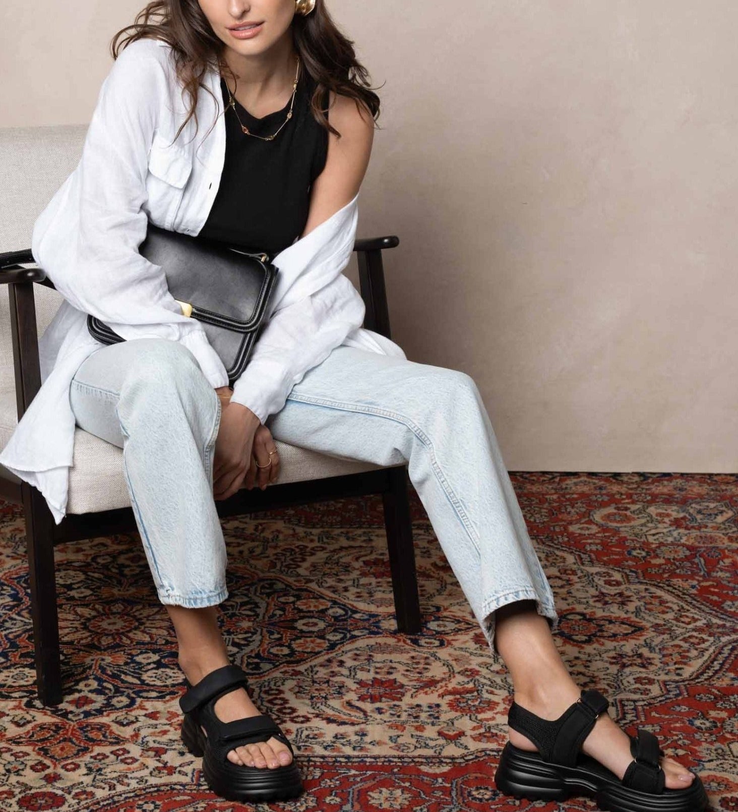 Sandales à scratch Juliette - La Bottine SourianteChaussures