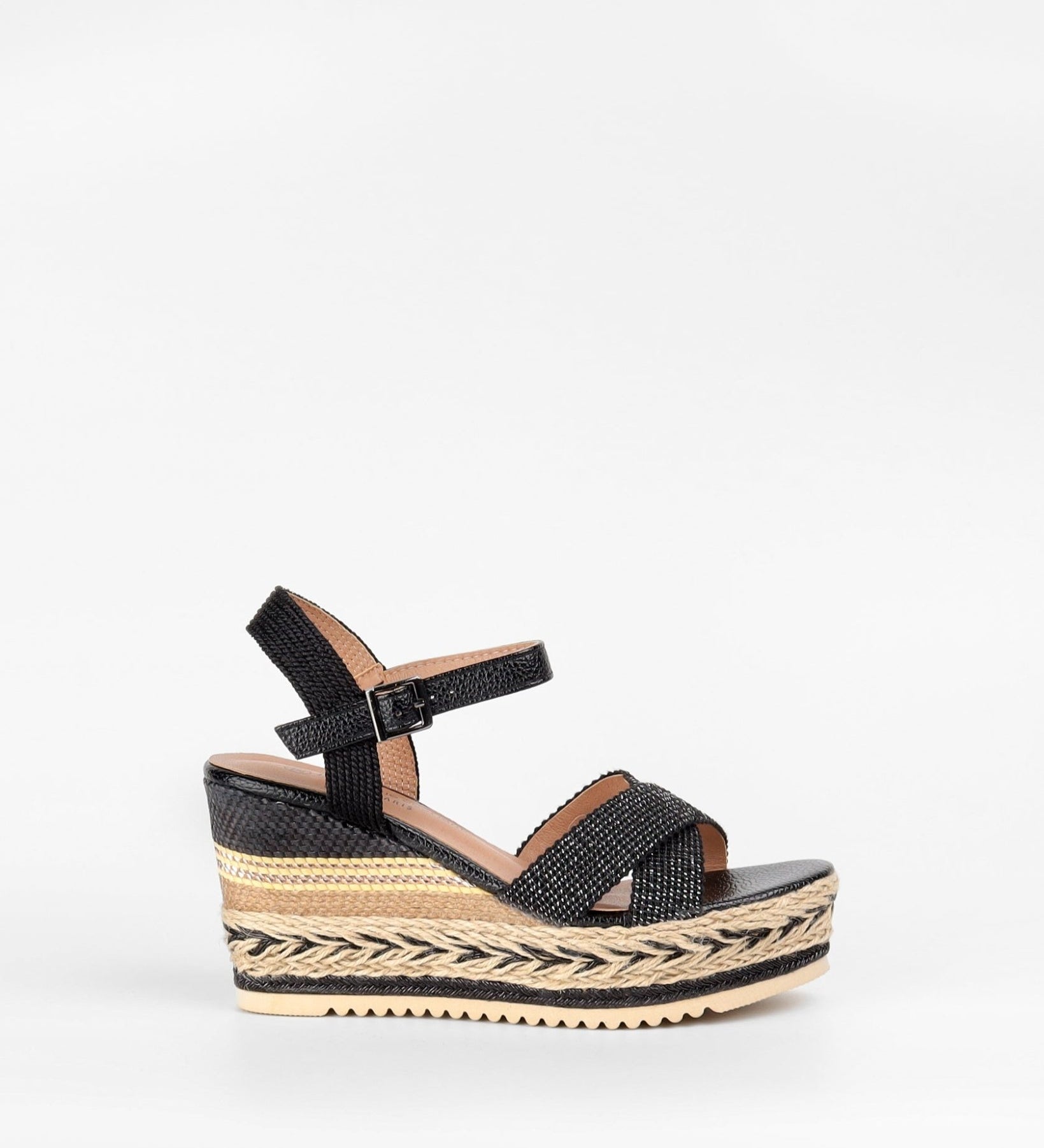 Sandales compensées en cordes Estelle - La Bottine SourianteChaussures