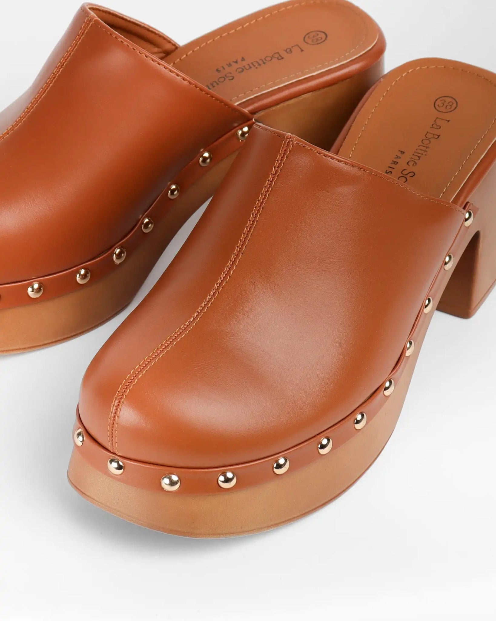 Ursuline - Mules sabot à talon - La Bottine SourianteChaussures