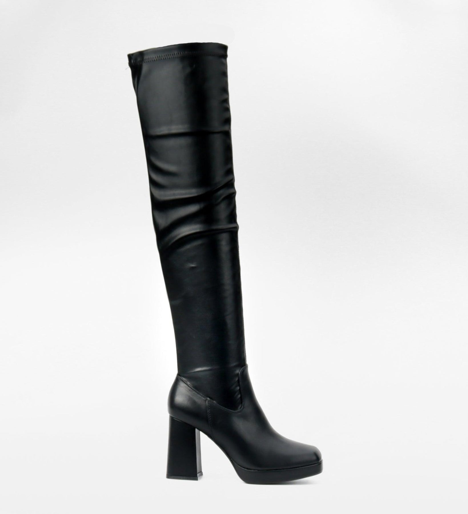 Victoria - Bottes cuissardes à talon - La Bottine SourianteChaussures